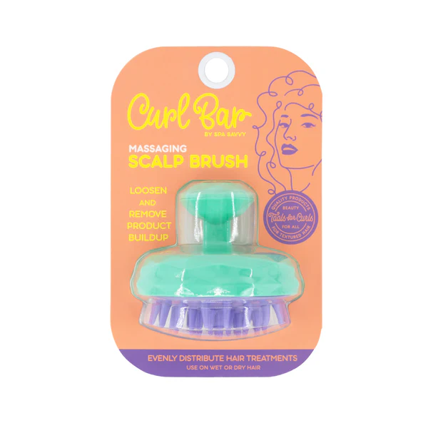2.99 CURL BAR MASSAGING SCALP BRUSH 